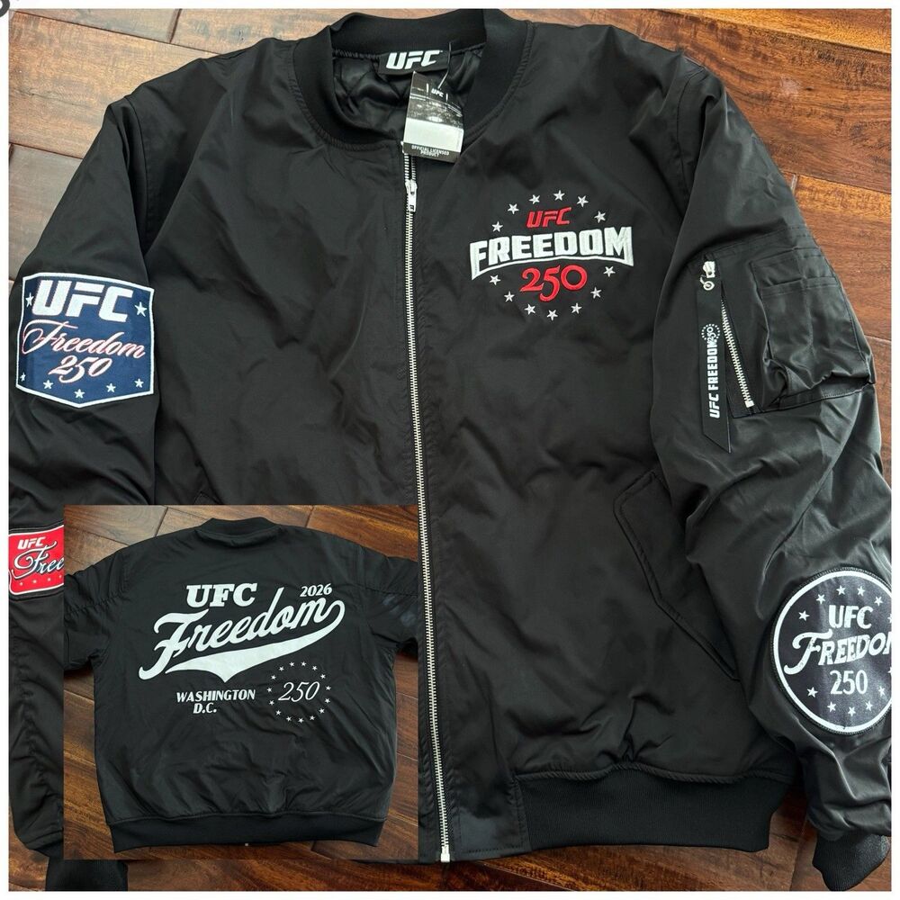 UFC Freedom 250 Official White House Event Bomber Jacket